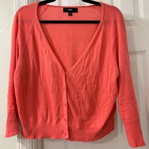 Mossimo Short Button-Up Sweater XXL